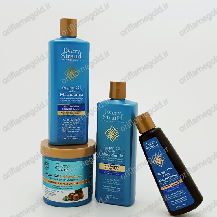 ماسک آبرسان مو روغن آرگان و ماکادمیا اوری استرند