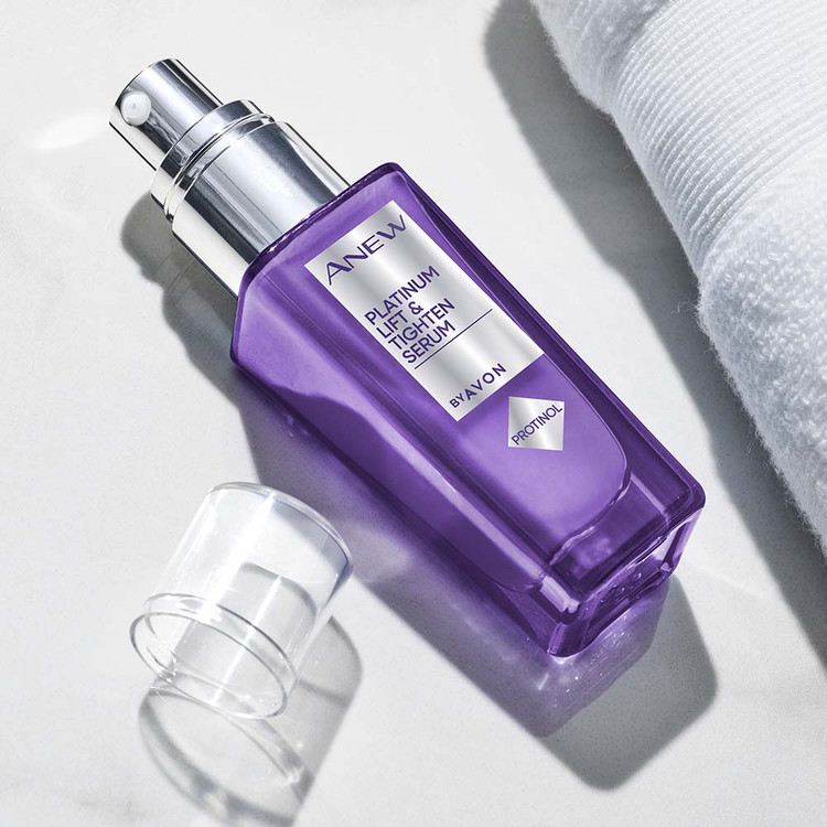 سرم لیفتینگ و سفت کننده پلاتینیوم آون Avon امریکا اورجینال