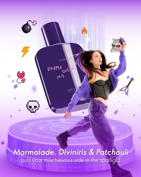 عطر زنانه اوری می دراما کوئین آیریس اوریفلیم حجم 50 میل اورجینال