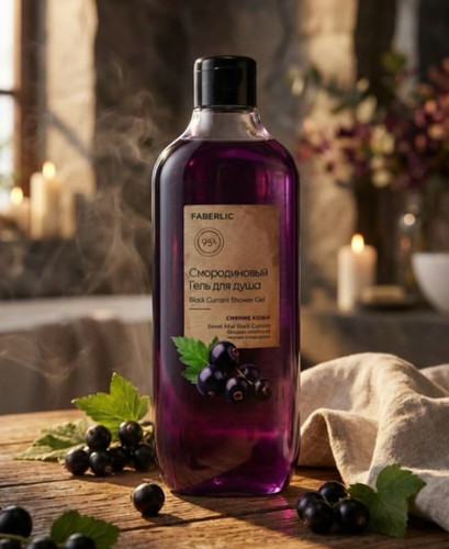 ژل دوش بلوبری فابرلیک Faberlic Blueberry Shower Gel
