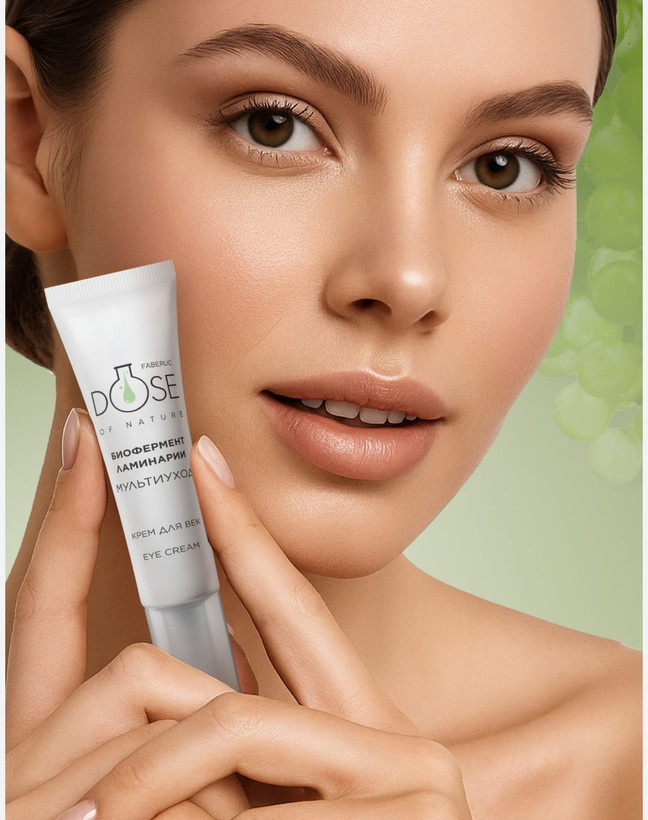 کرم دور چشم Dose of Nature فابرلیک Faberlic Eye Cream