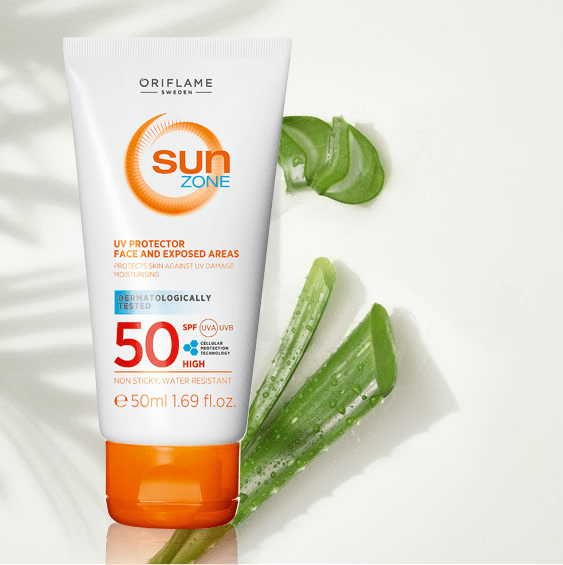 کرم ضدآفتاب سان زون SPF50 اوریفلیم اورجینال