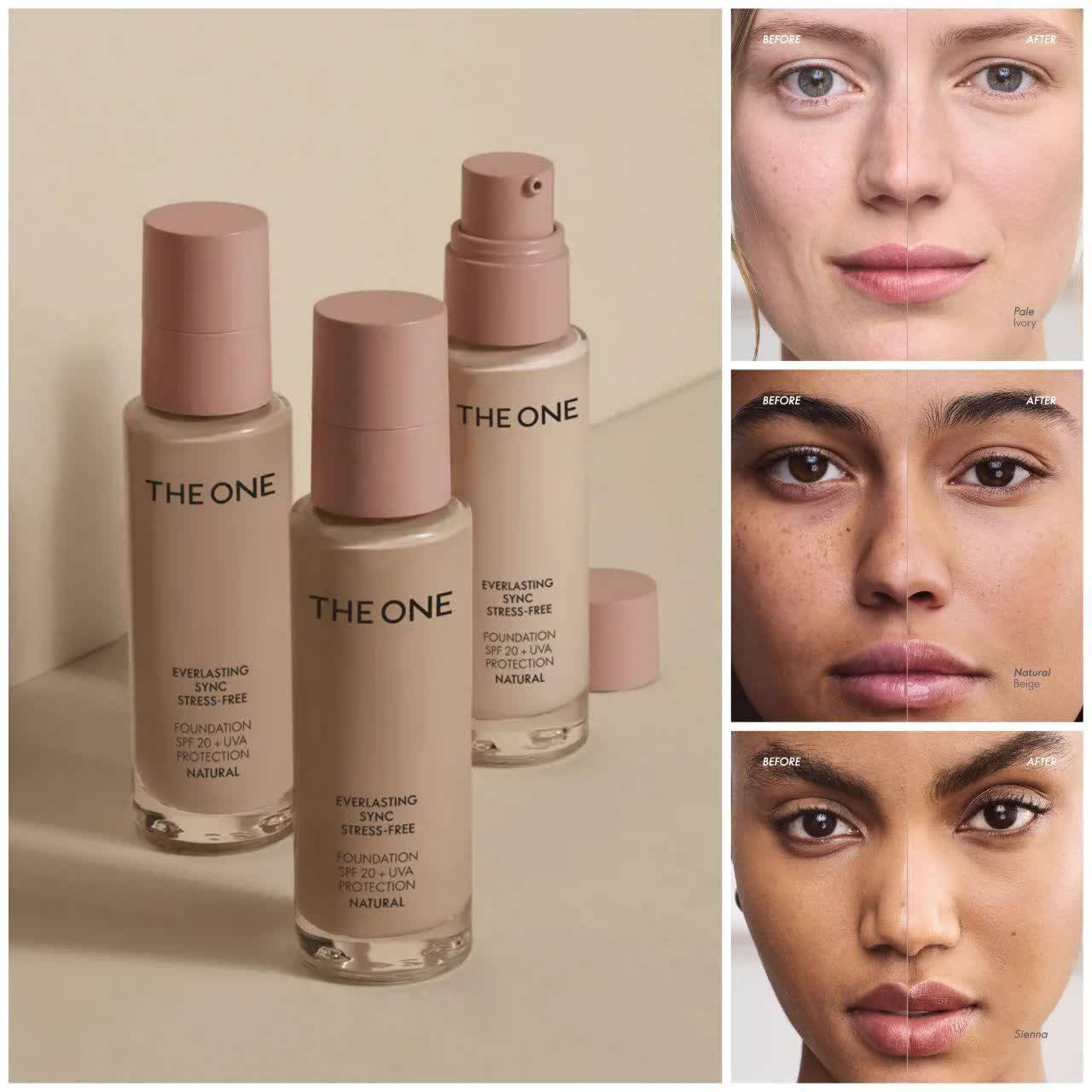 کرم پودر اورلستینگ سینک ضد استرس SPF 20UVA protection اوریفلیم اورجینال