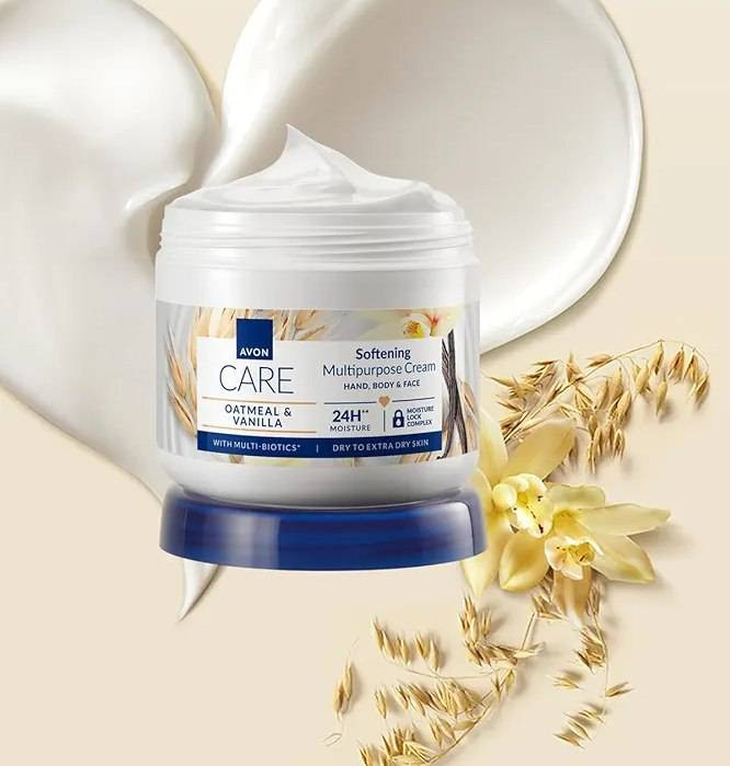 کرم نرمکننده چندمنظوره آون Avon مدل جو دوسر و وانیل اورجینال